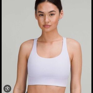 Lululemon Energy Longline Bra - Pastel Blue